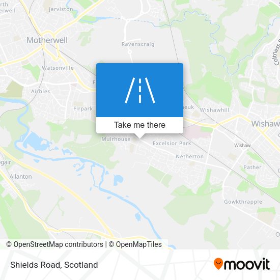 Shields Road map