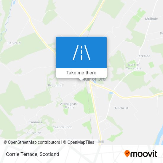 Corrie Terrace map