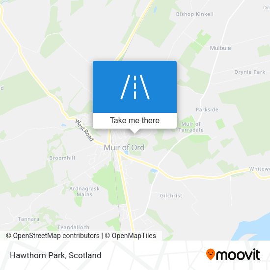 Hawthorn Park map