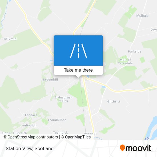 Station View map