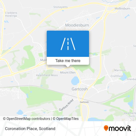 Coronation Place map