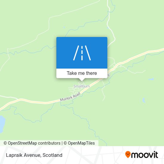 Lapraik Avenue map