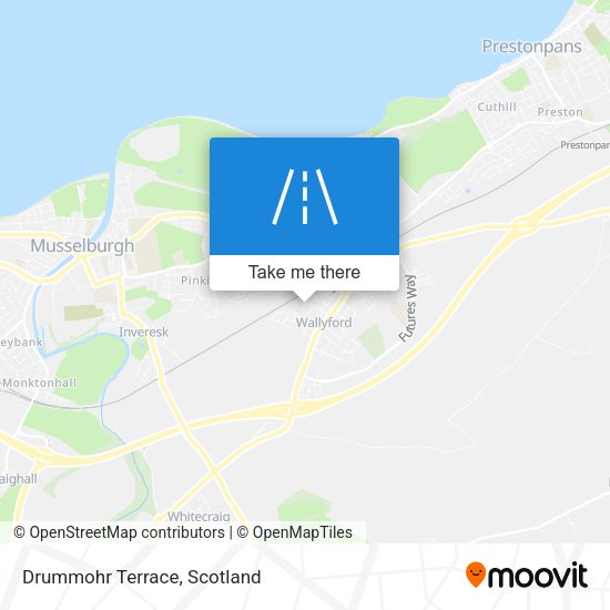 Drummohr Terrace map