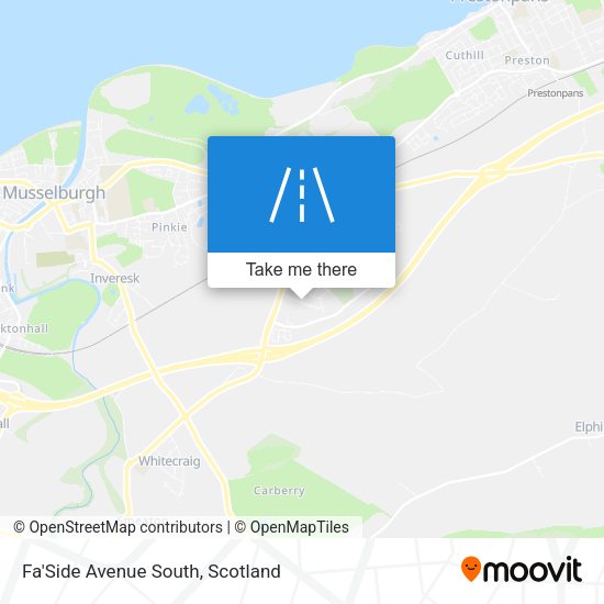 Fa'Side Avenue South map
