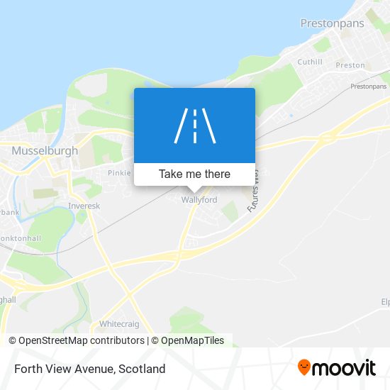 Forth View Avenue map