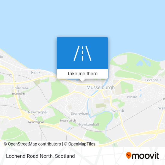 Lochend Road North map