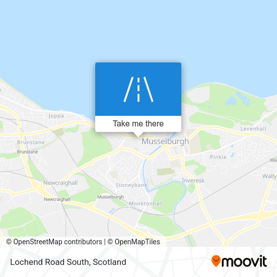 Lochend Road South map