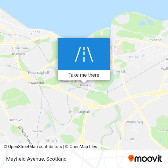Mayfield Avenue map