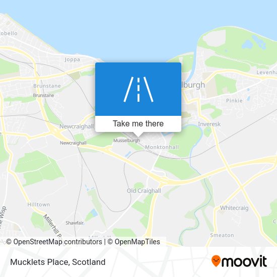 Mucklets Place map