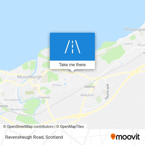 Ravensheugh Road map