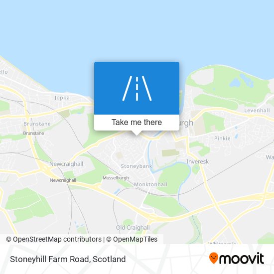 Stoneyhill Farm Road map