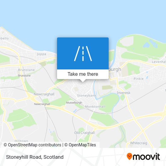 Stoneyhill Road map