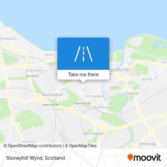 Stoneyhill Wynd map