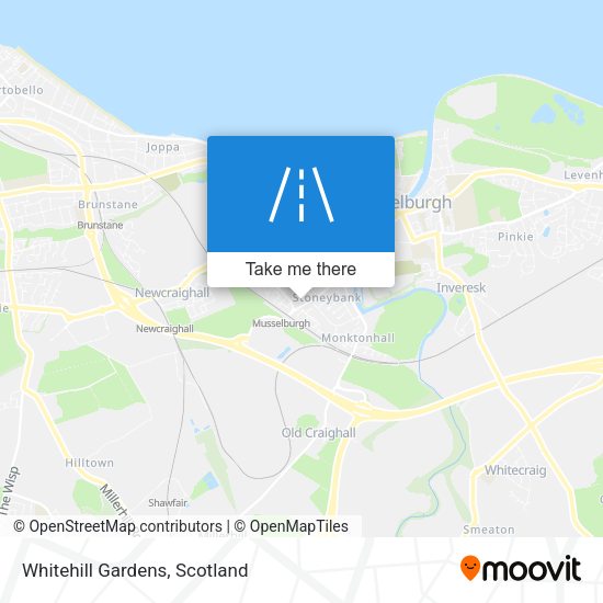 Whitehill Gardens map