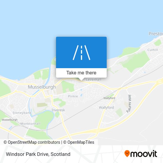 Windsor Park Drive map