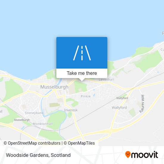 Woodside Gardens map