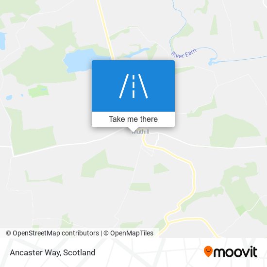 Ancaster Way map
