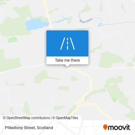 Pitkellony Street map