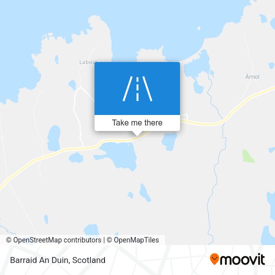 Barraid An Duin map