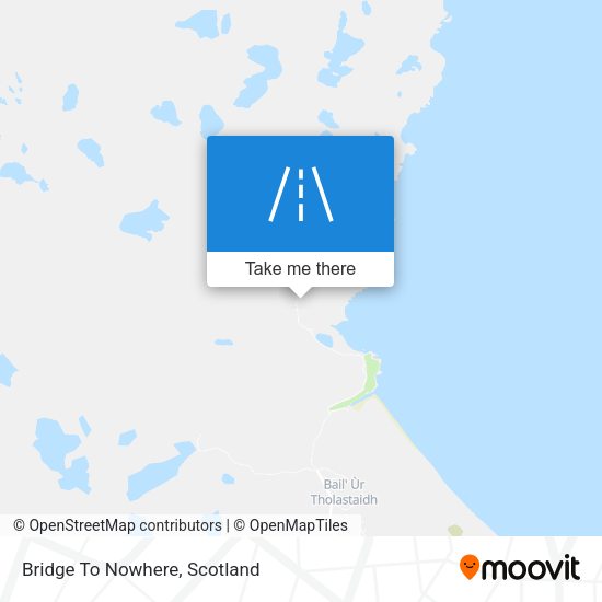 Bridge To Nowhere map