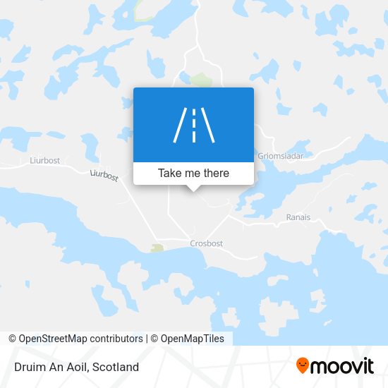 Druim An Aoil map