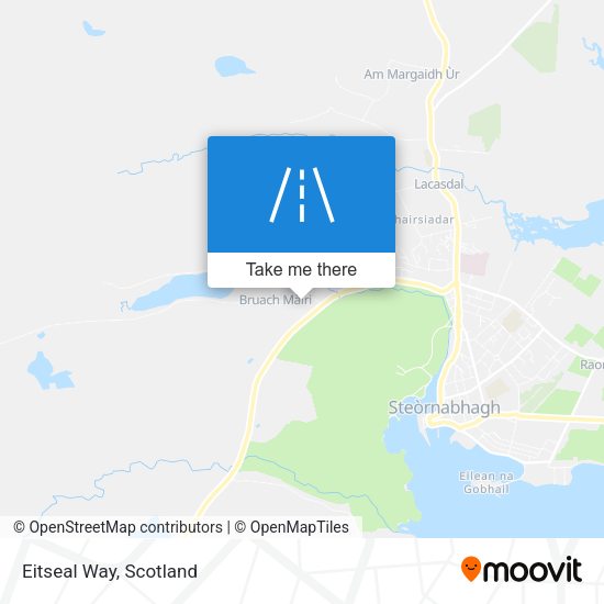 Eitseal Way map