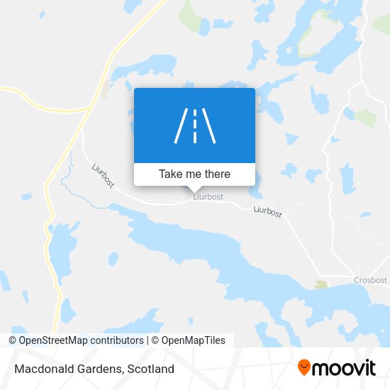 Macdonald Gardens map