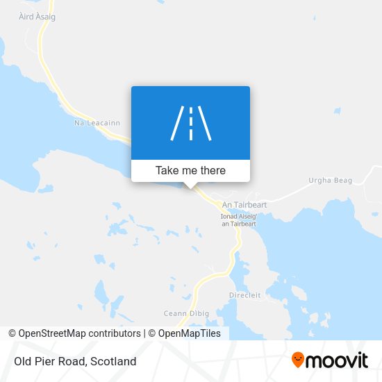 Old Pier Road map