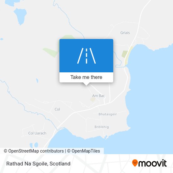 Rathad Na Sgoile map