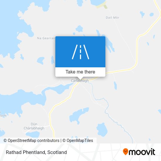 Rathad Phentland map