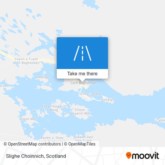 Slighe Choinnich map