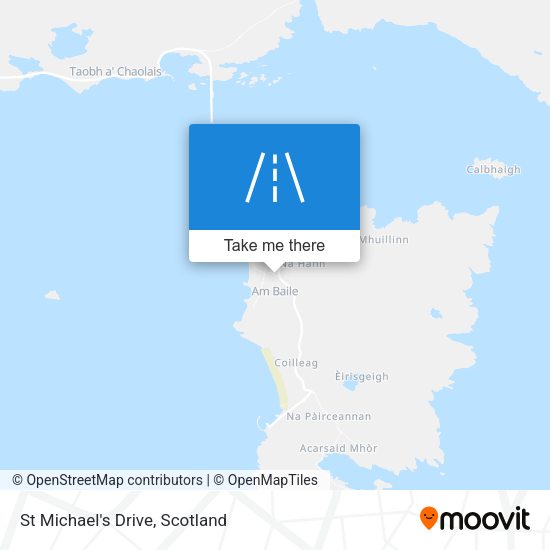 St Michael's Drive map