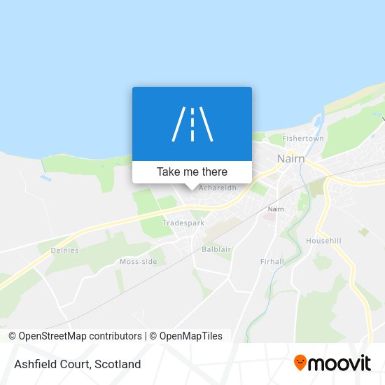 Ashfield Court map