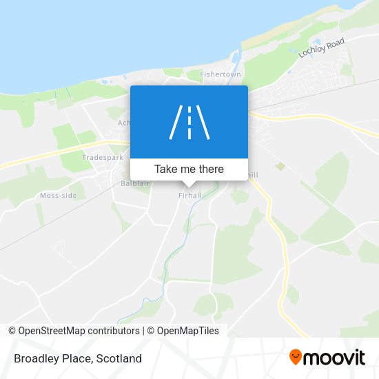Broadley Place map