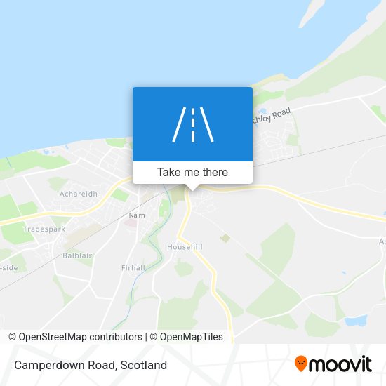 Camperdown Road map