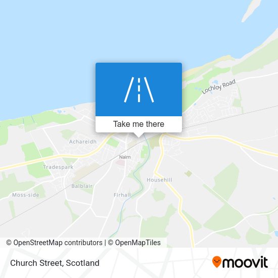 Church Street map