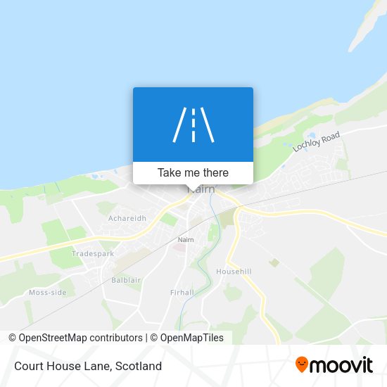 Court House Lane map