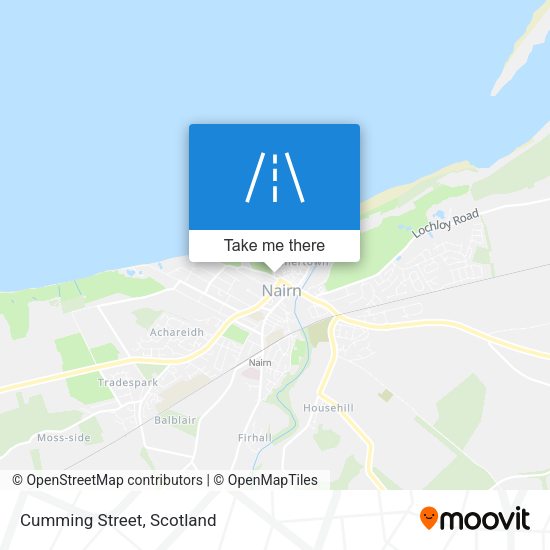Cumming Street map