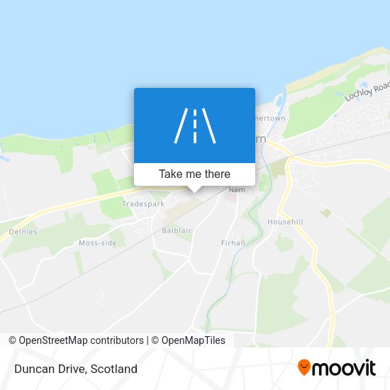 Duncan Drive map