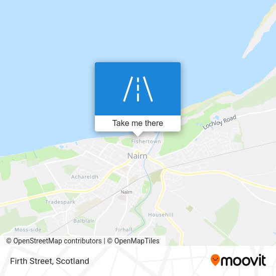 Firth Street map