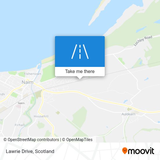 Lawrie Drive map
