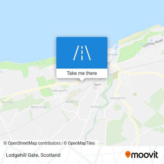Lodgehill Gate map