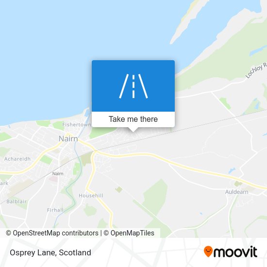 Osprey Lane map
