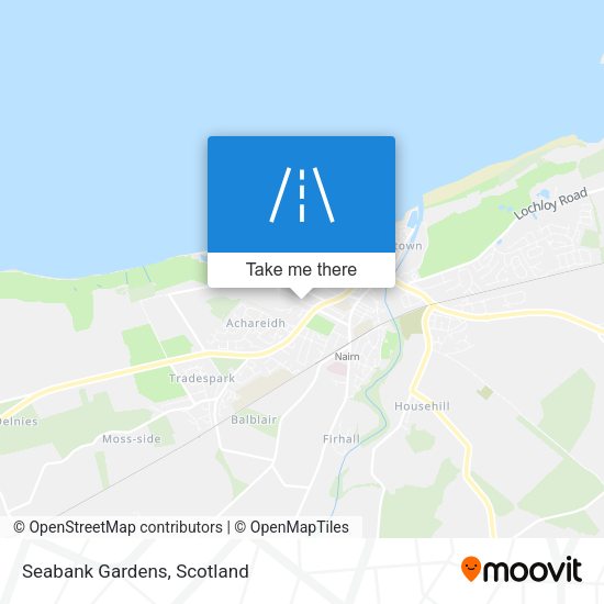 Seabank Gardens map