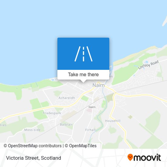 Victoria Street map