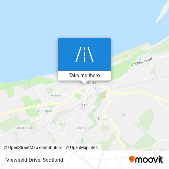 Viewfield Drive map