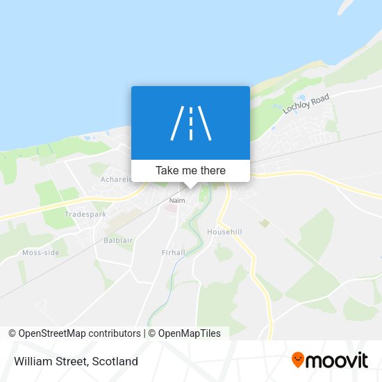 William Street map