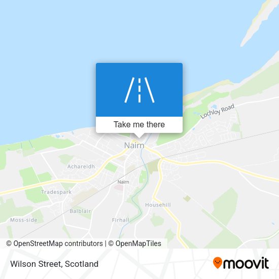 Wilson Street map