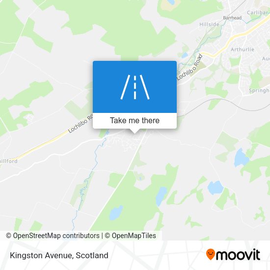 Kingston Avenue map