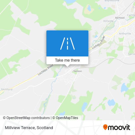 Millview Terrace map